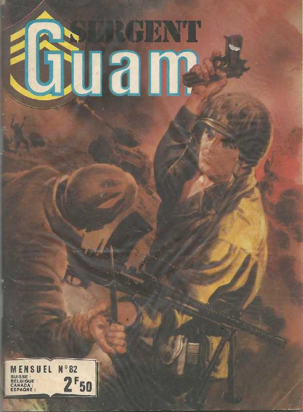 Scan de la Couverture Sergent Guam n 82